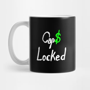 caps locked Mug